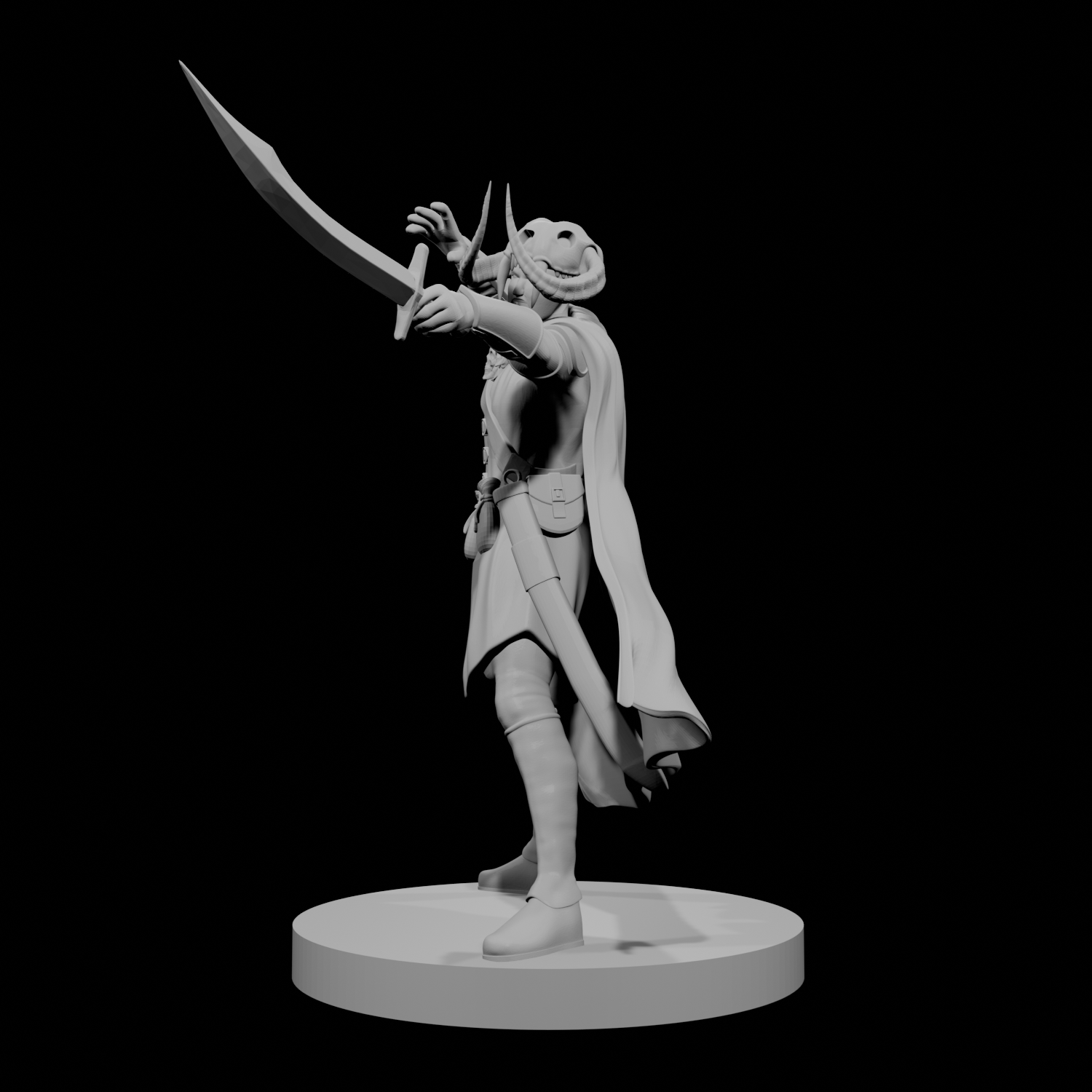 Human Male Warlock of the Fiend