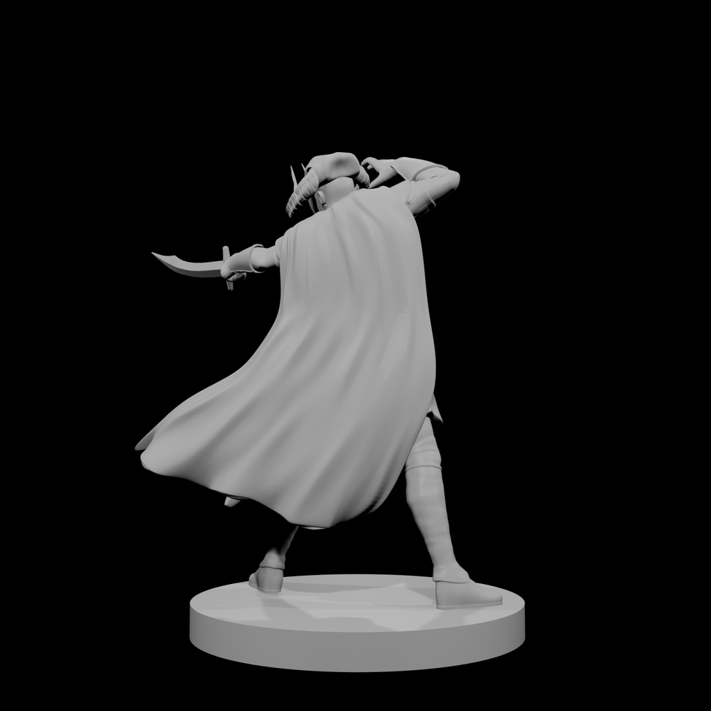 Human Male Warlock of the Fiend