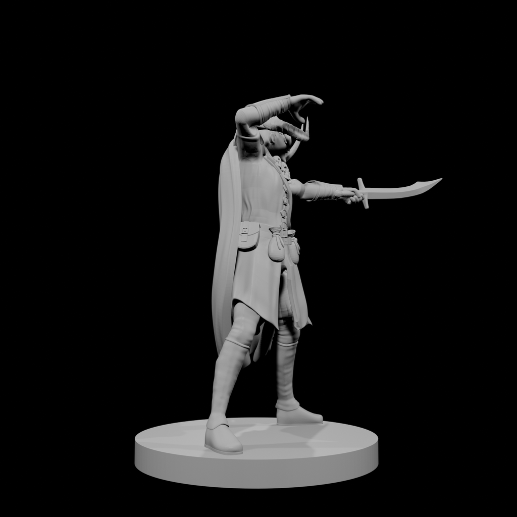 Human Male Warlock of the Fiend