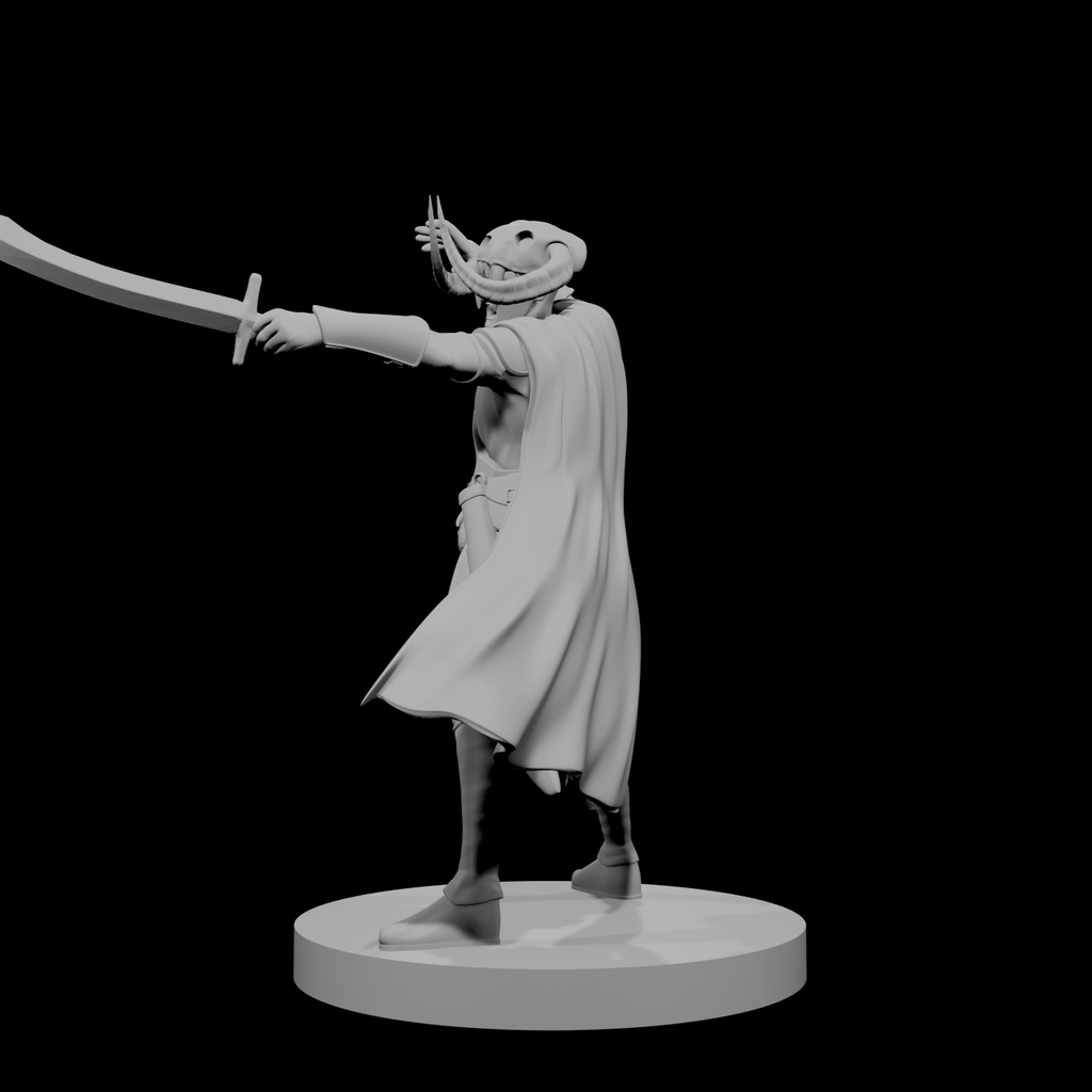 Human Male Warlock of the Fiend
