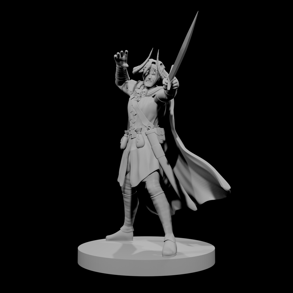 Human Male Warlock of the Fiend