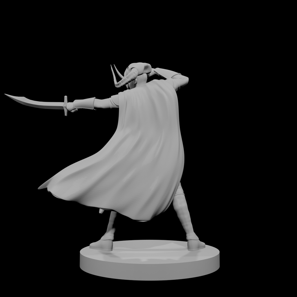 Human Male Warlock of the Fiend