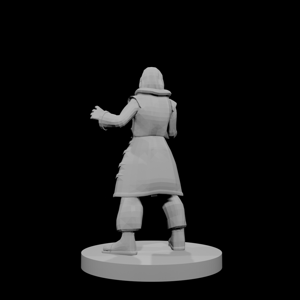 Human Male Warlock with Orb