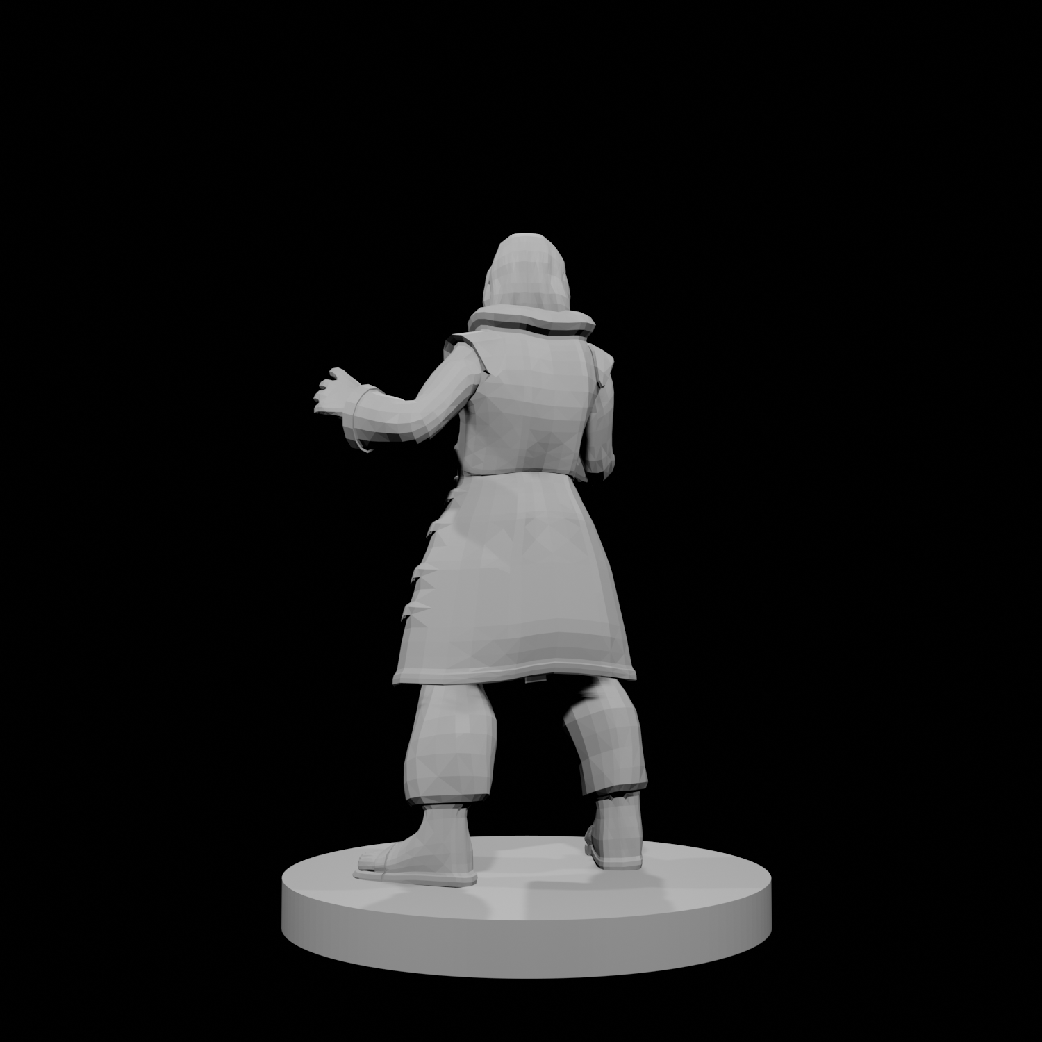 Human Male Warlock with Orb