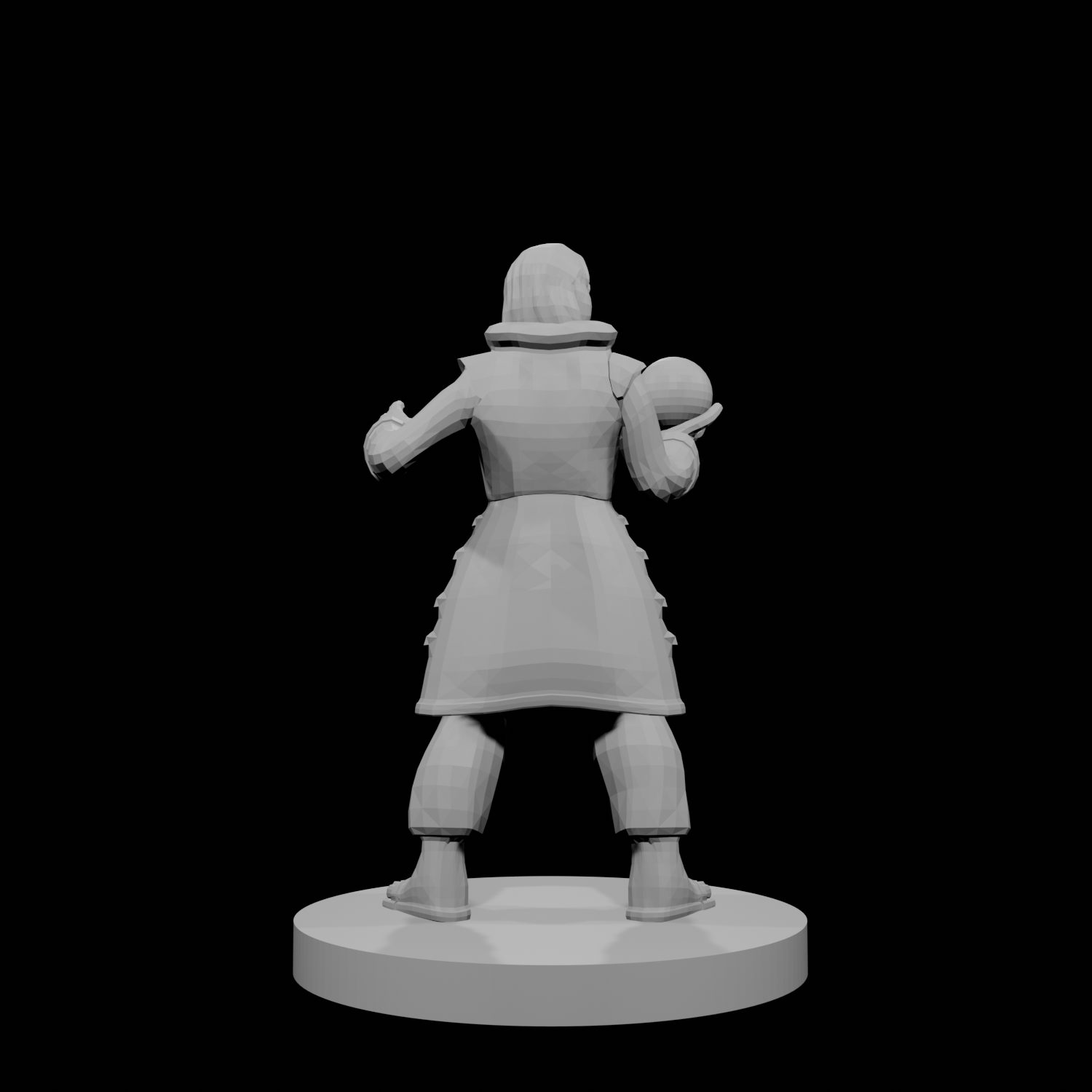 Human Male Warlock with Orb