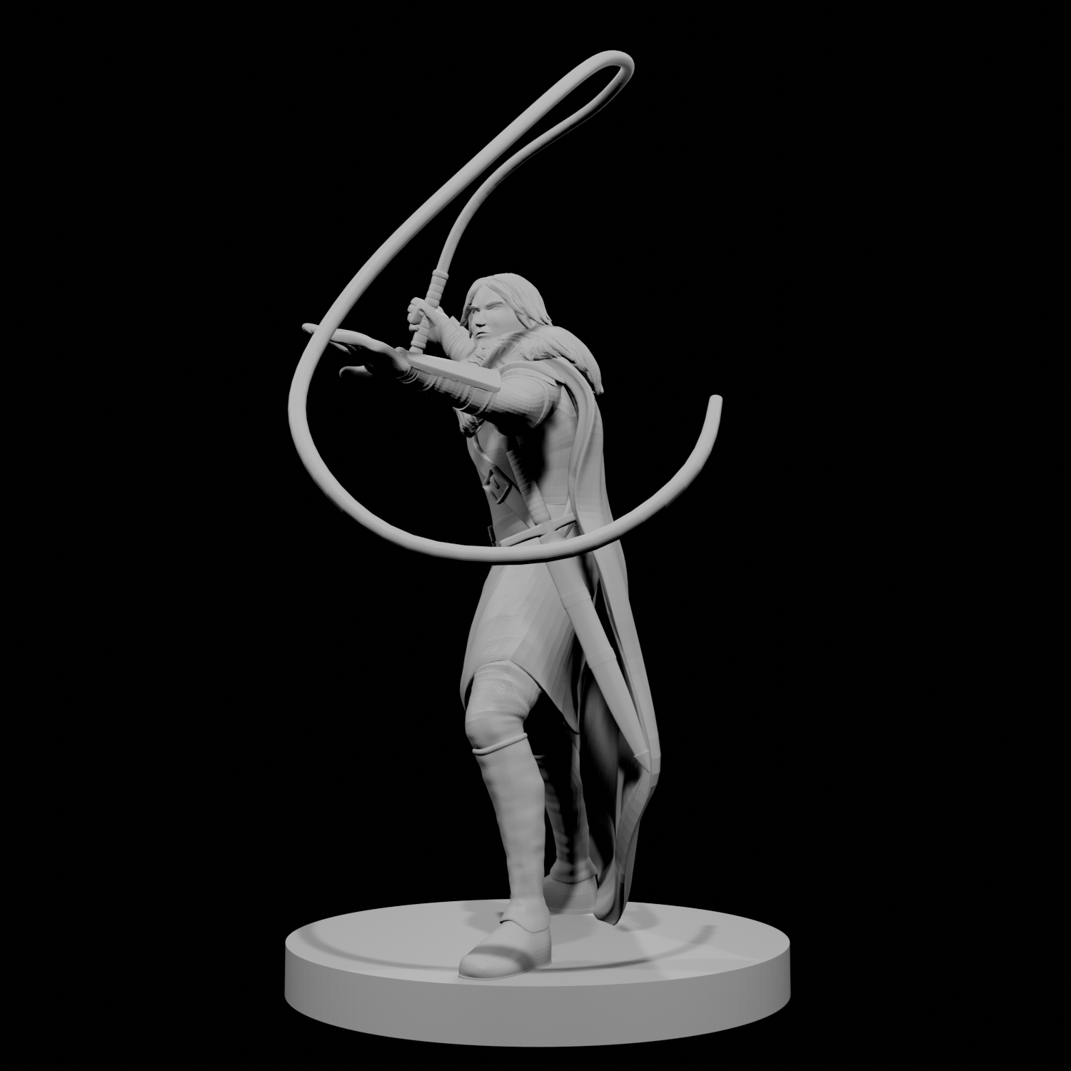 Human Male Whip Fighter