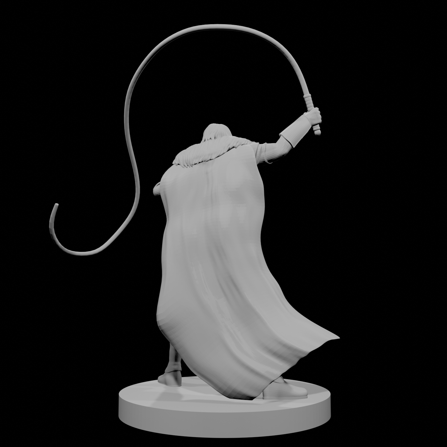 Human Male Whip Fighter