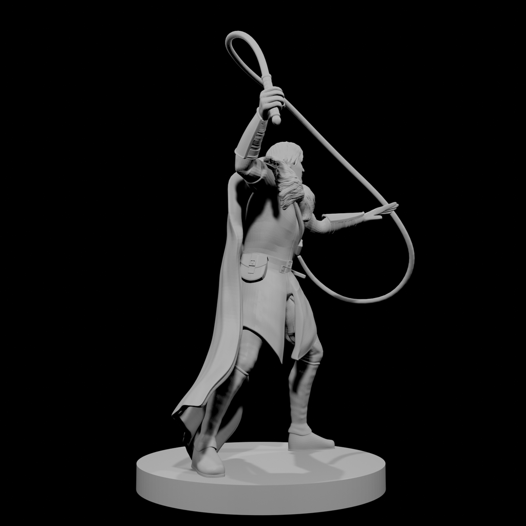 Human Male Whip Fighter
