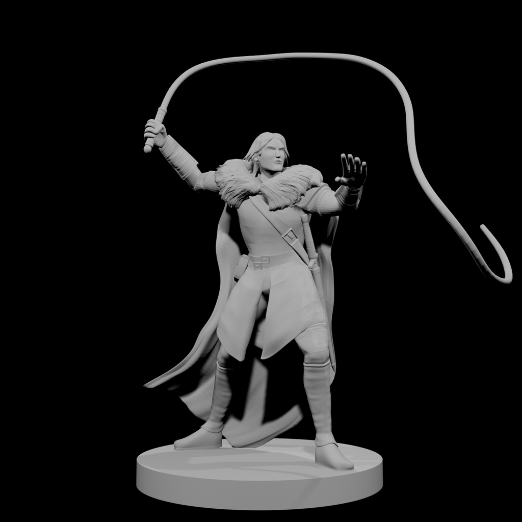 Human Male Whip Fighter