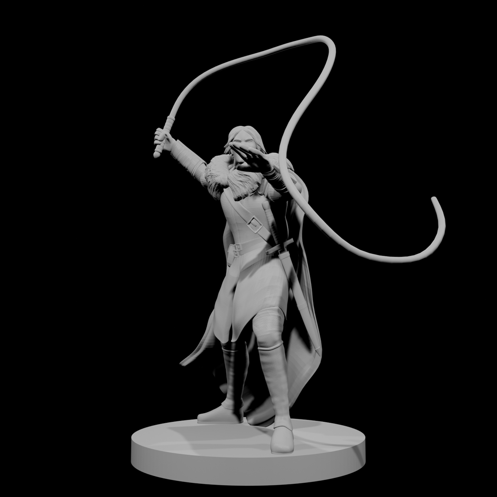 Human Male Whip Fighter