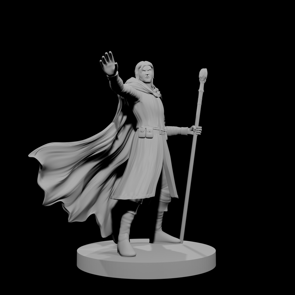 Human Male Wizard 3