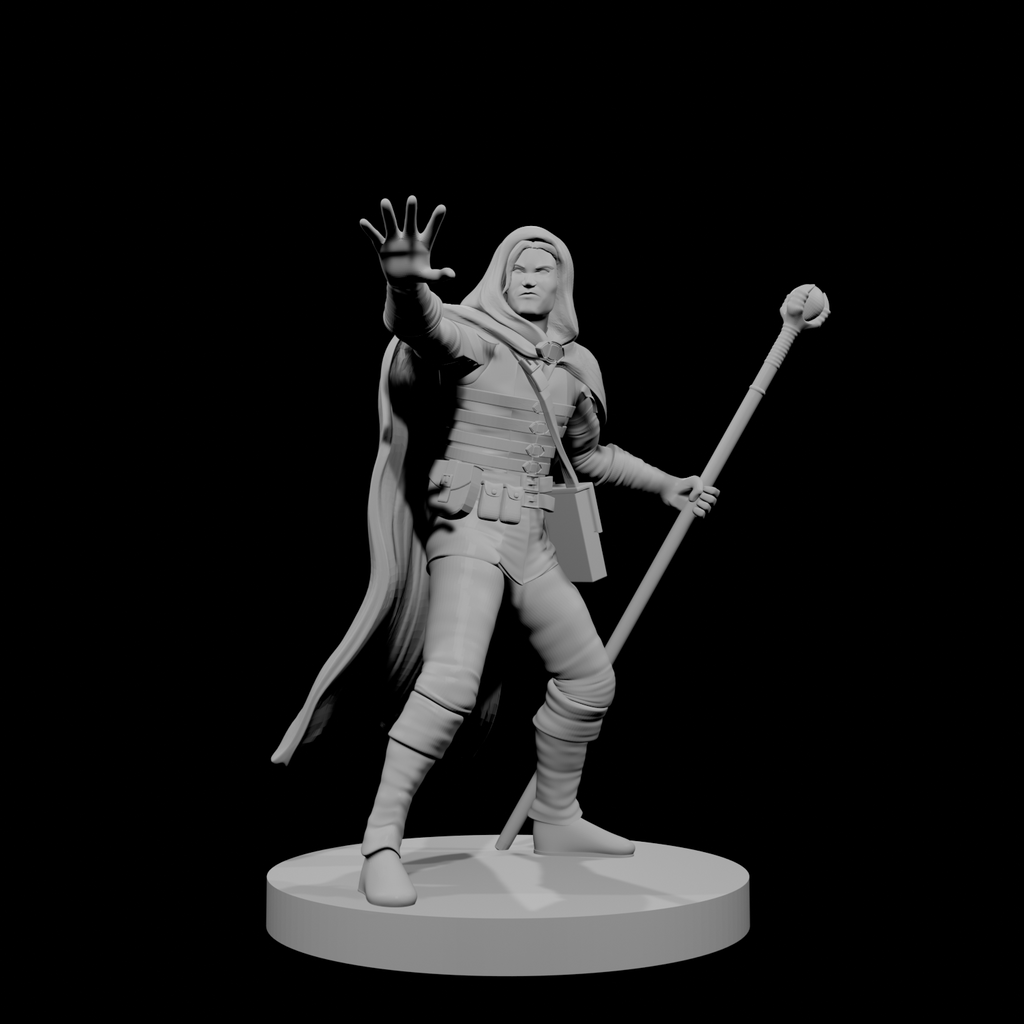 Human Male Wizard 4