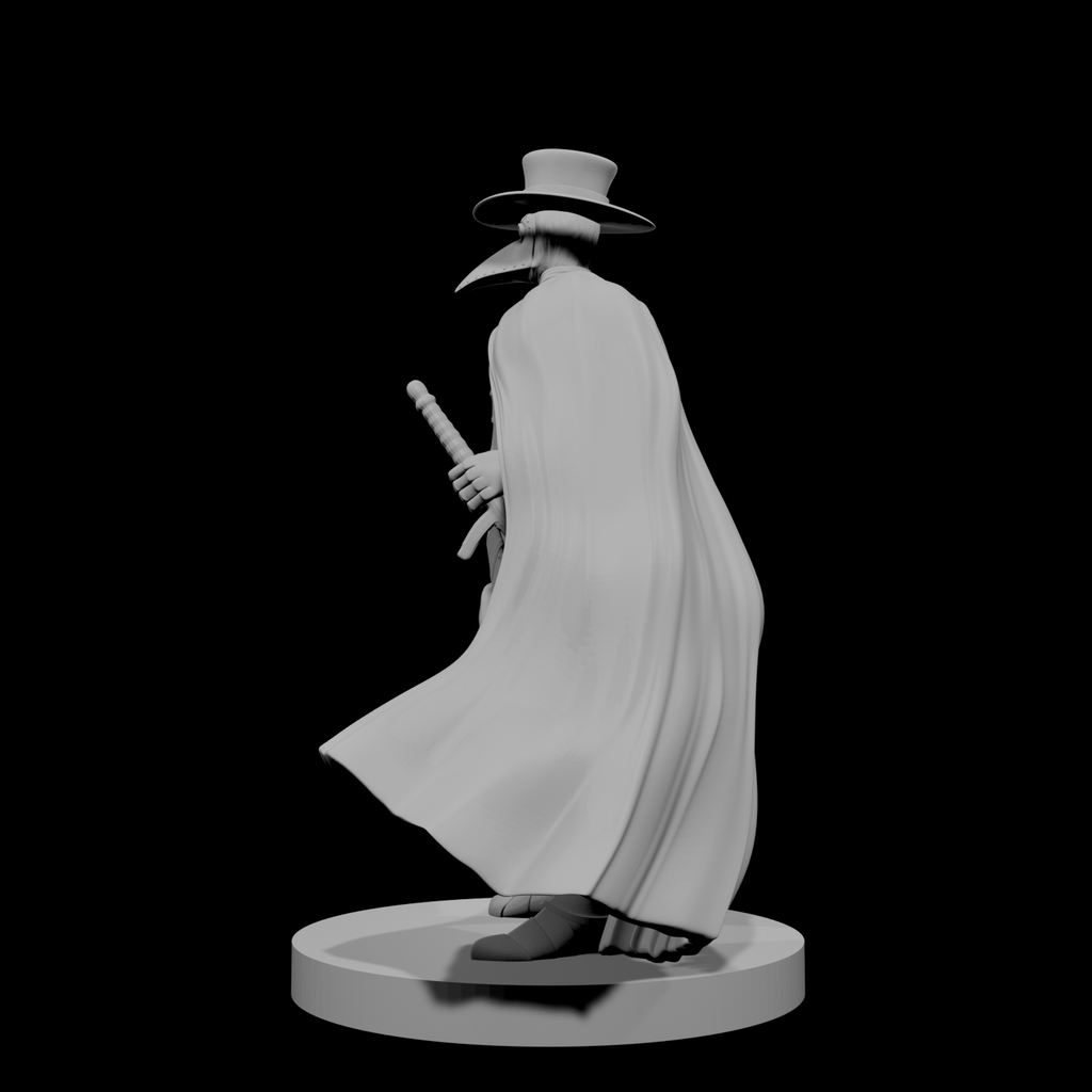 Human Plague Doctor War Cleric