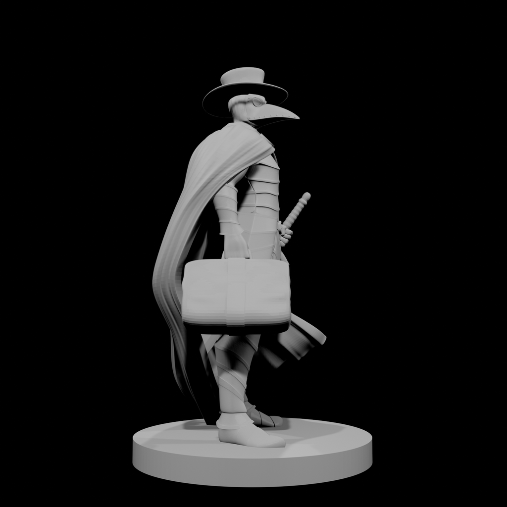 Human Plague Doctor War Cleric