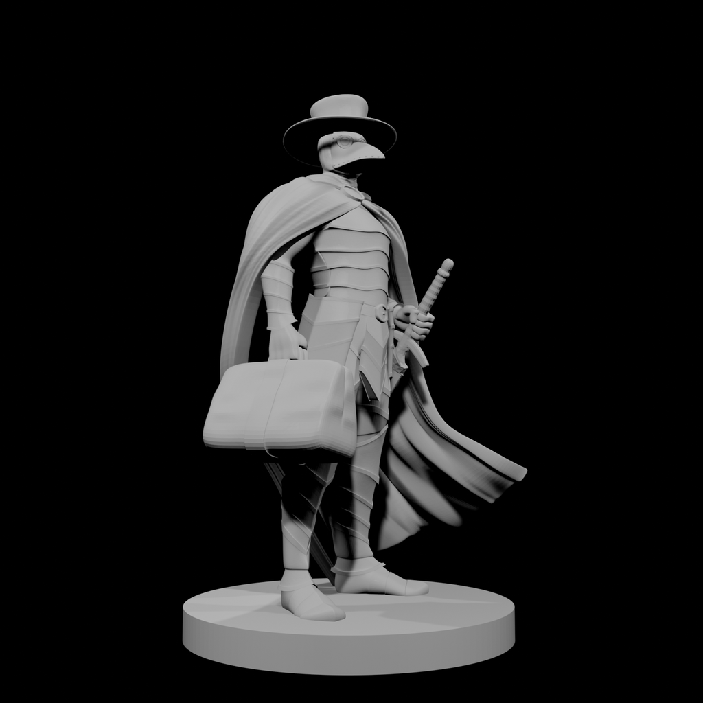 Human Plague Doctor War Cleric