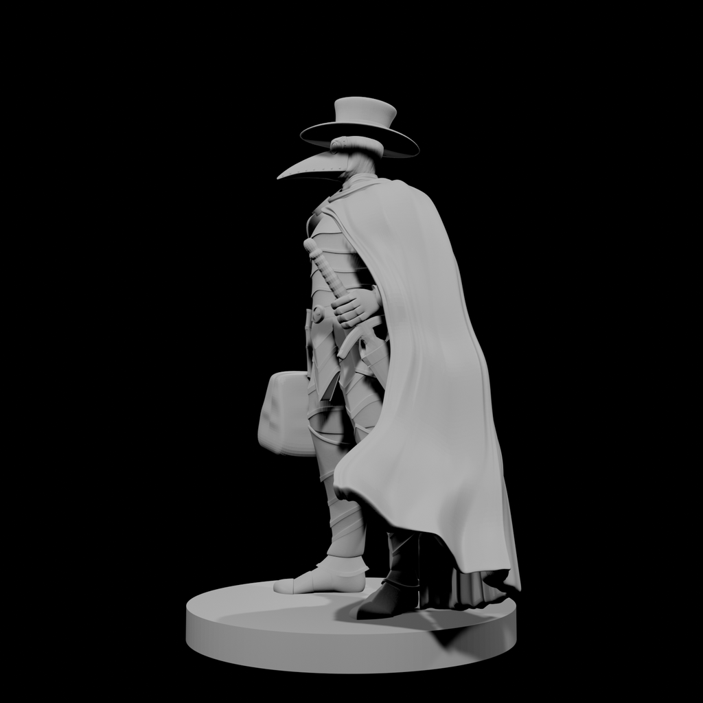 Human Plague Doctor War Cleric