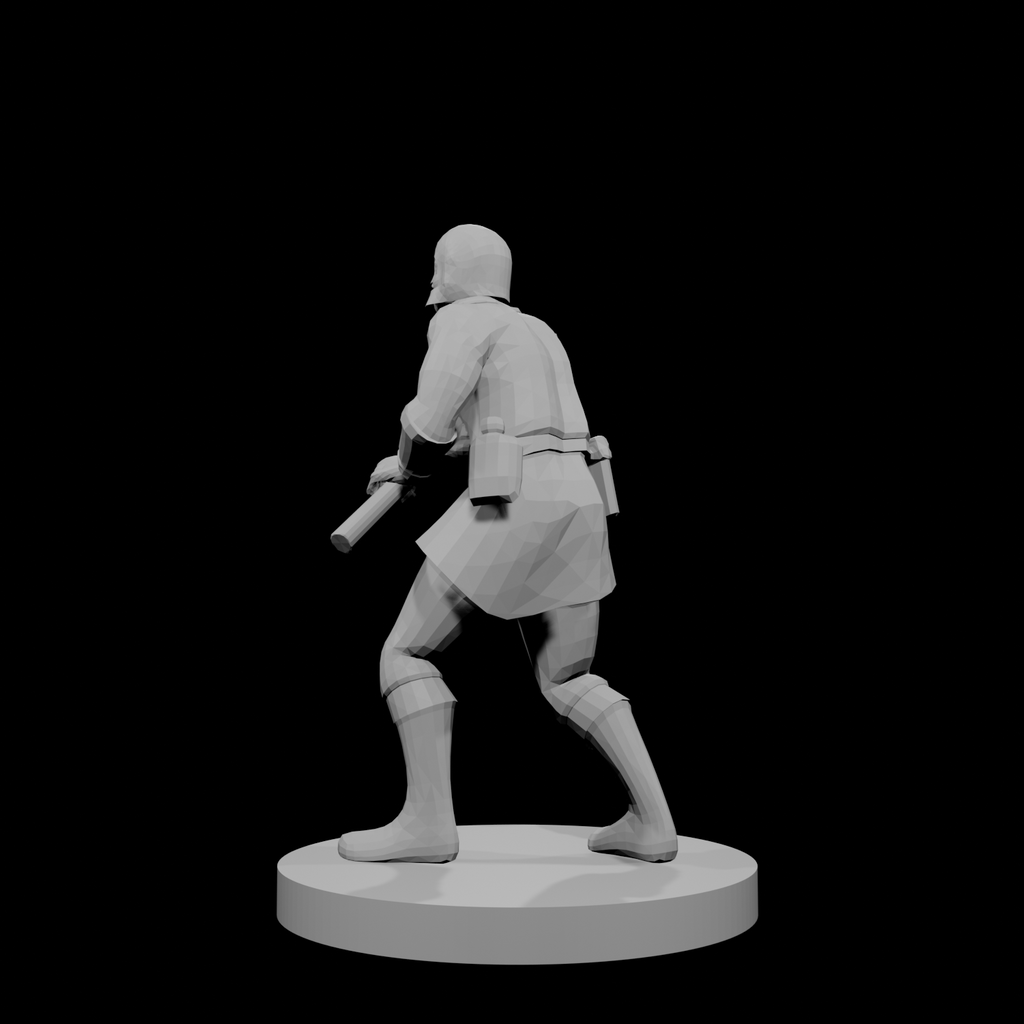 Human War Cleric Chainmail Hammer