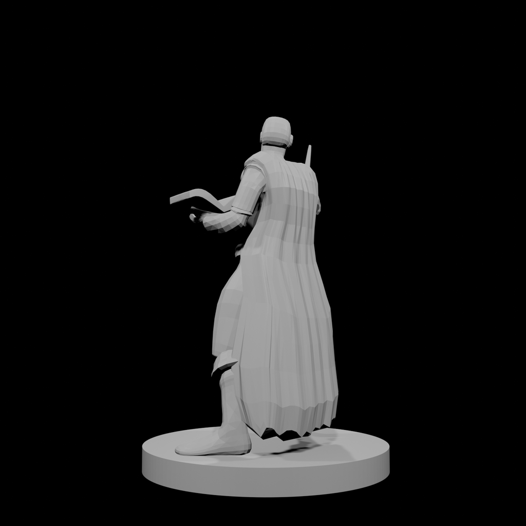 Human Wizard with Wand and Book