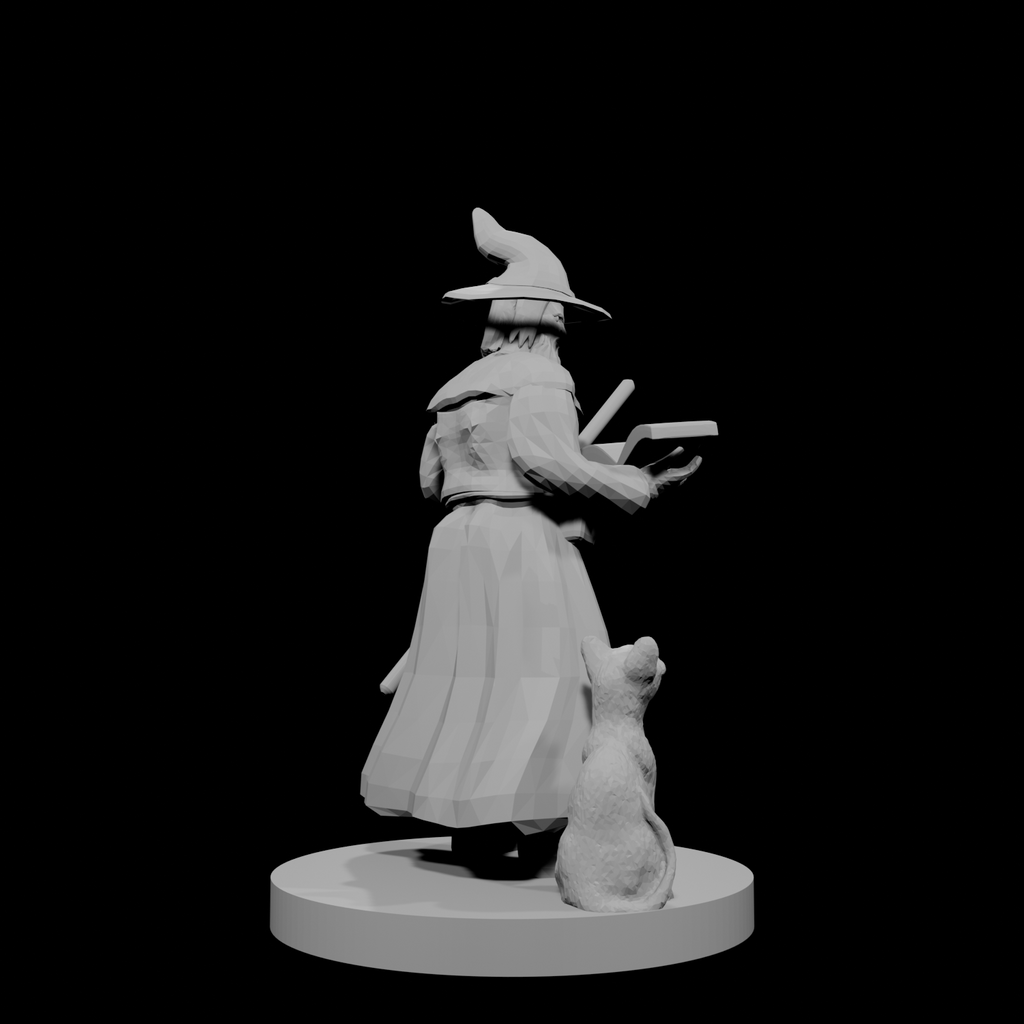 Human Wizard with beard and staff