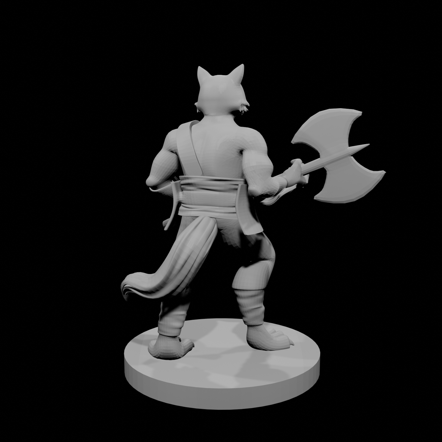 Kitsune Barbarian