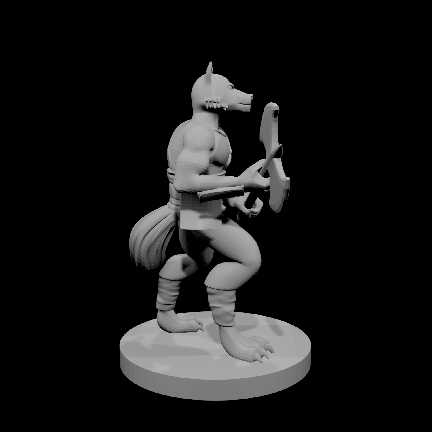Kitsune Barbarian