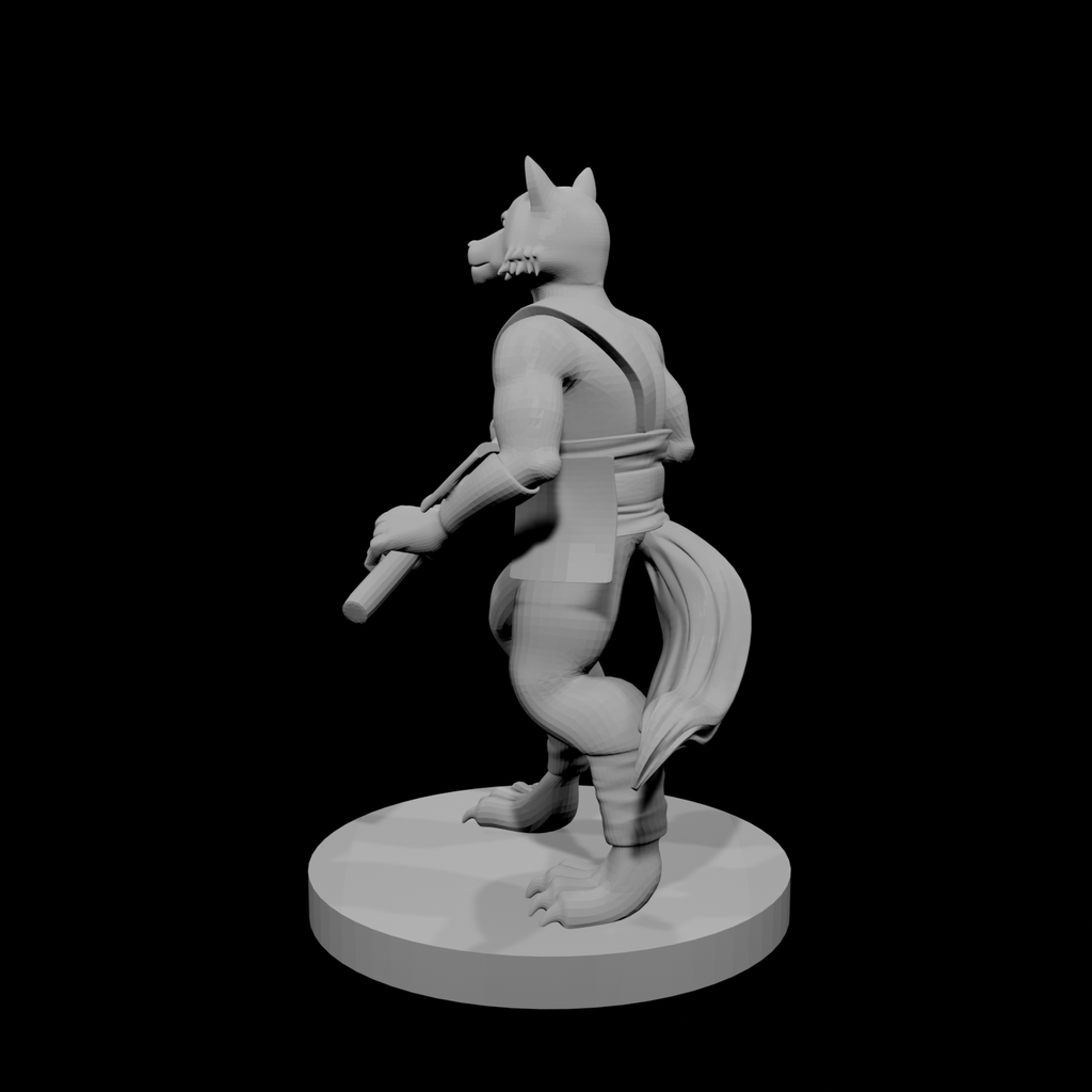Kitsune Barbarian
