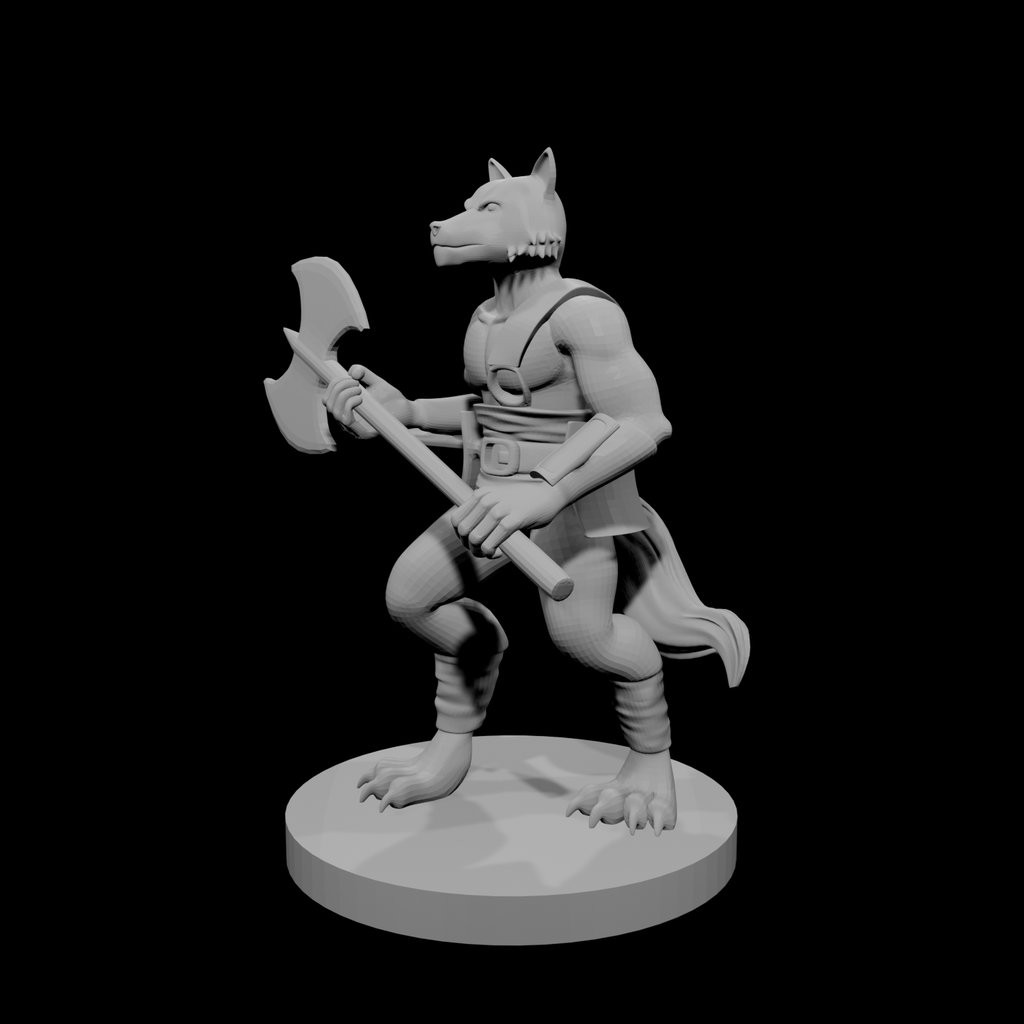 Kitsune Barbarian