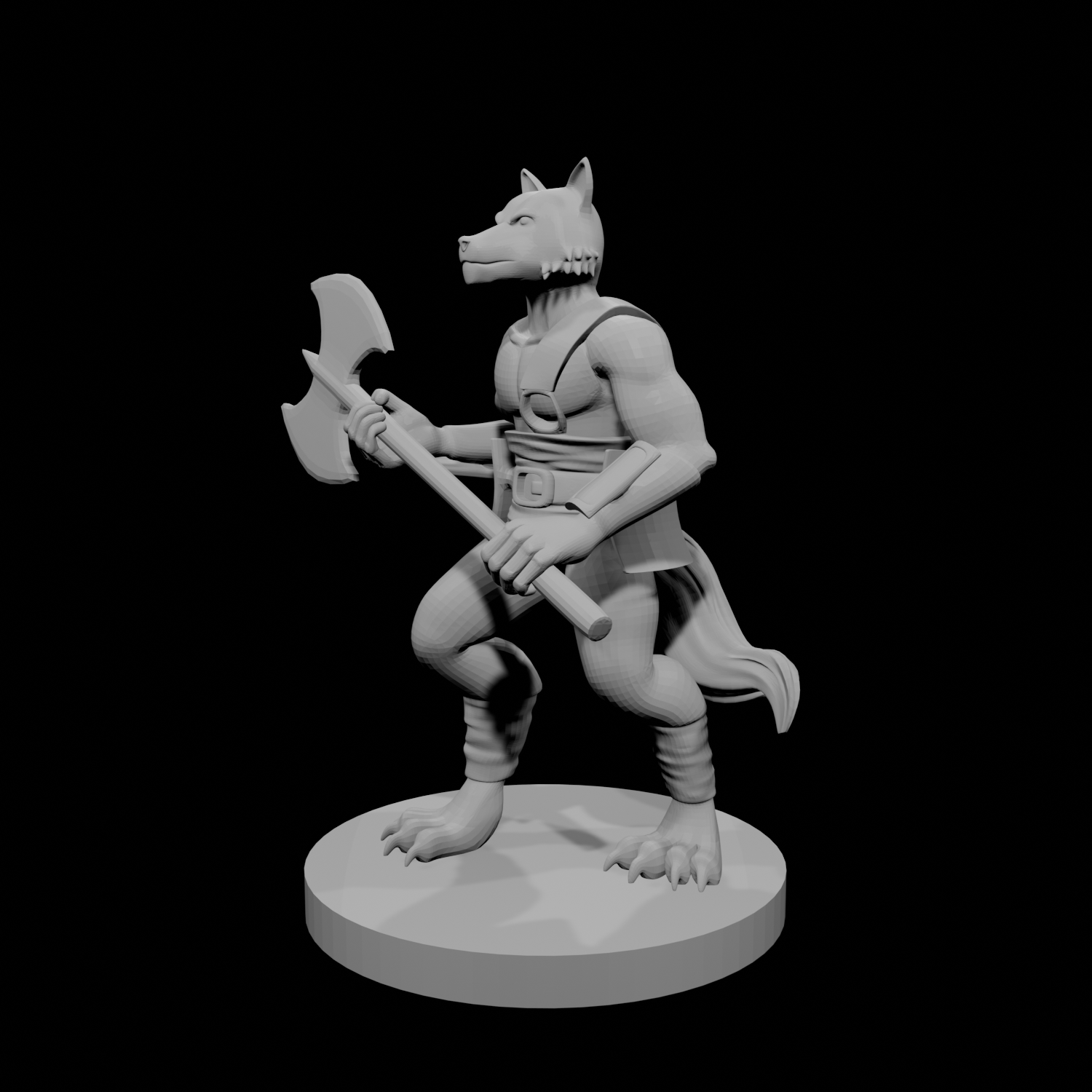 Kitsune Barbarian