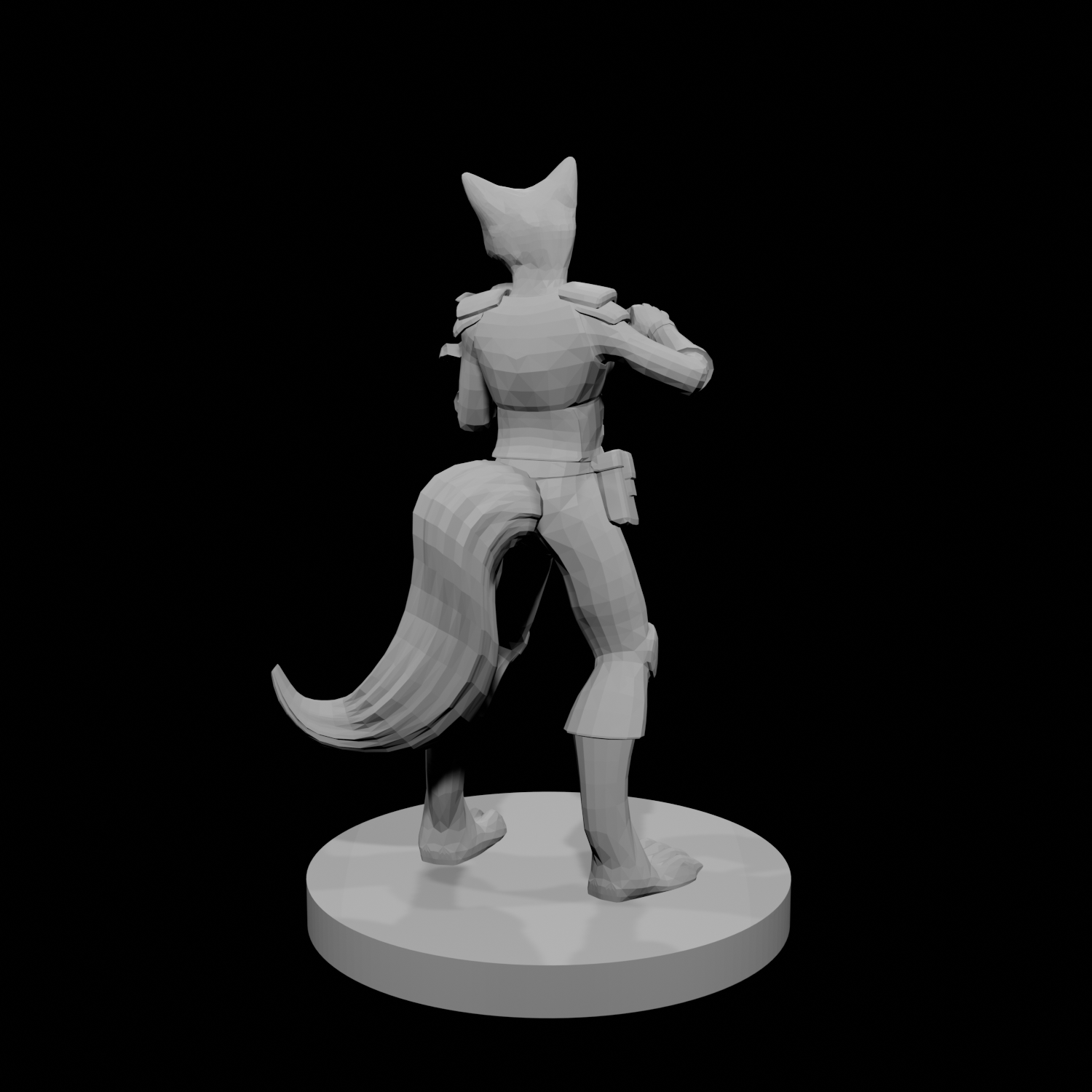 Kitsune Bard with Violin