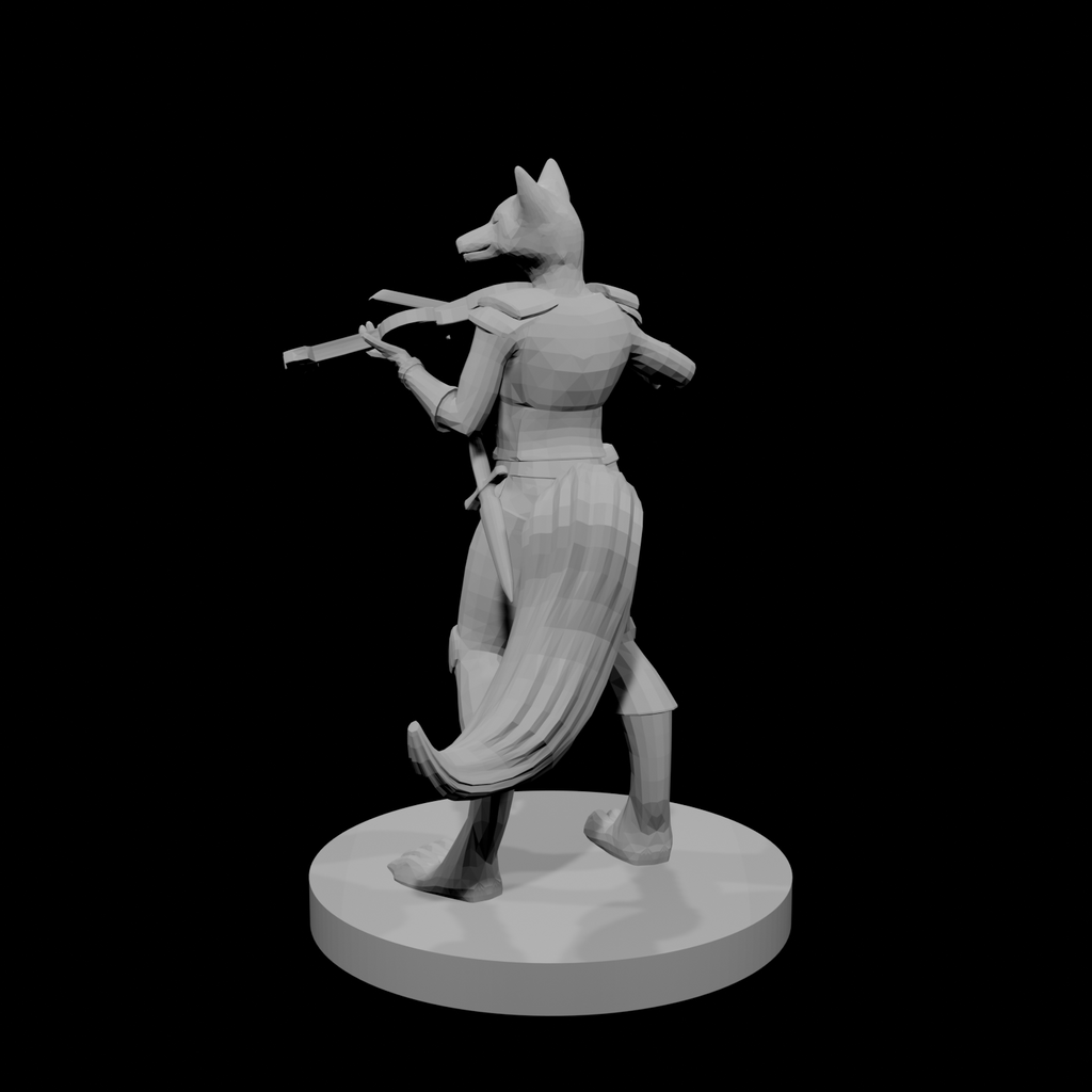 Kitsune Bard with Violin