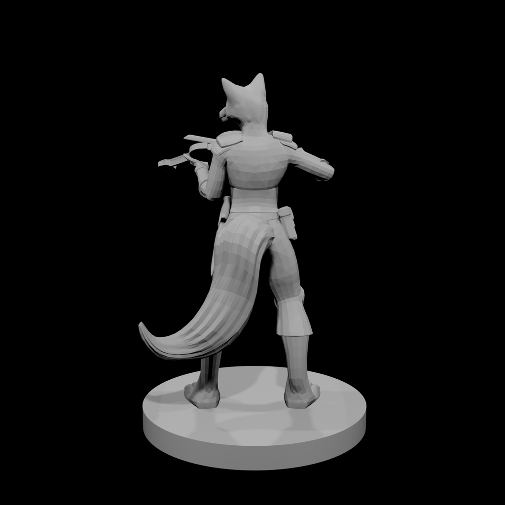 Kitsune Bard with Violin