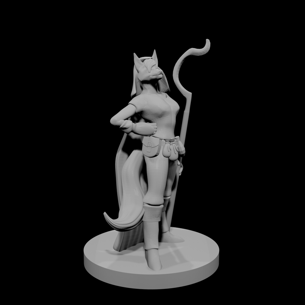 Kitsune Female Druid