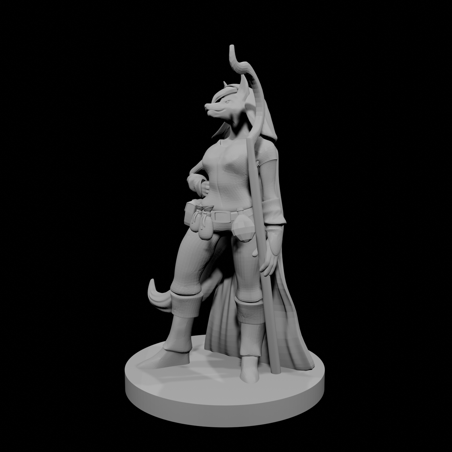Kitsune Female Druid