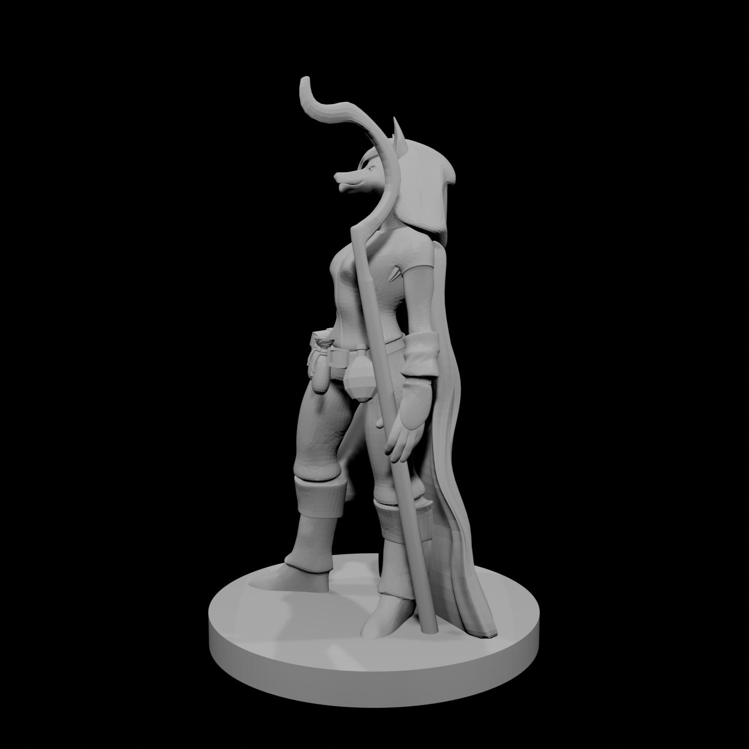 Kitsune Female Druid