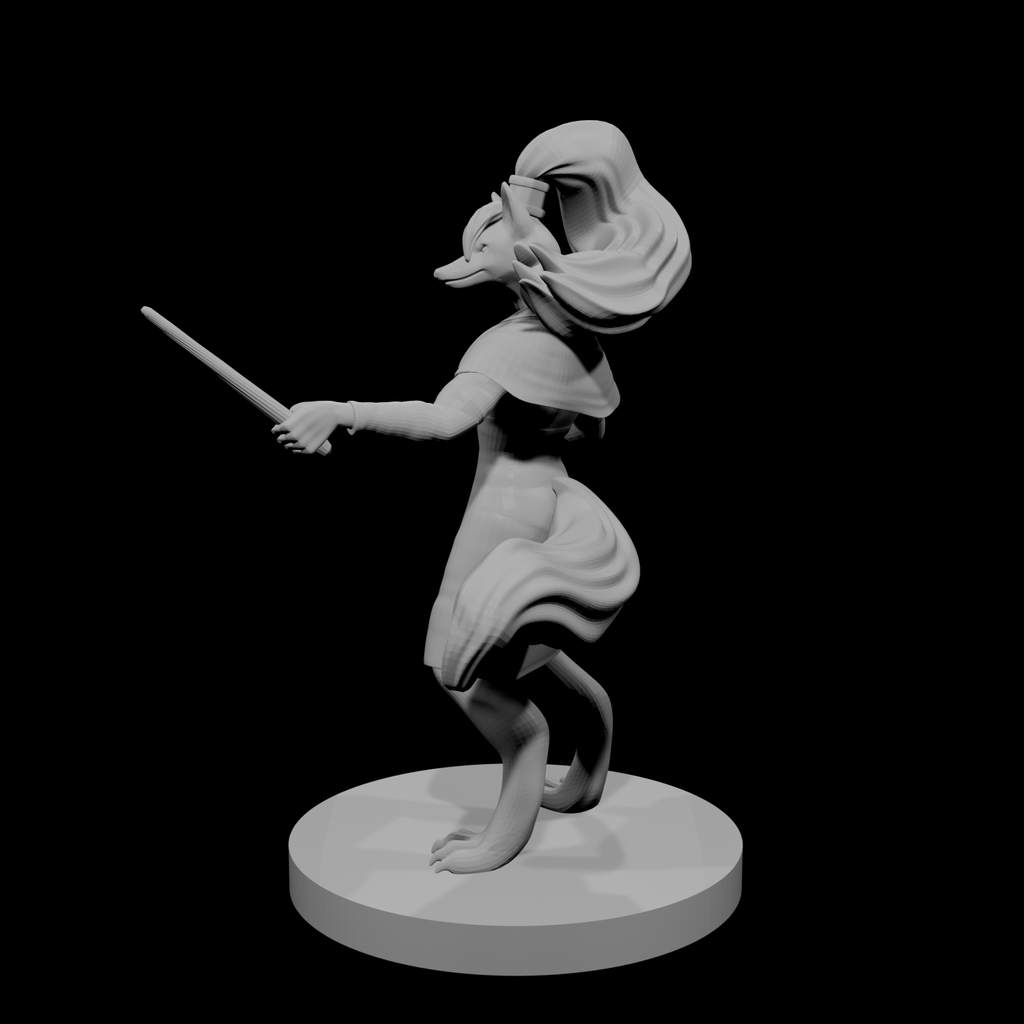 Kitsune Female Wizard