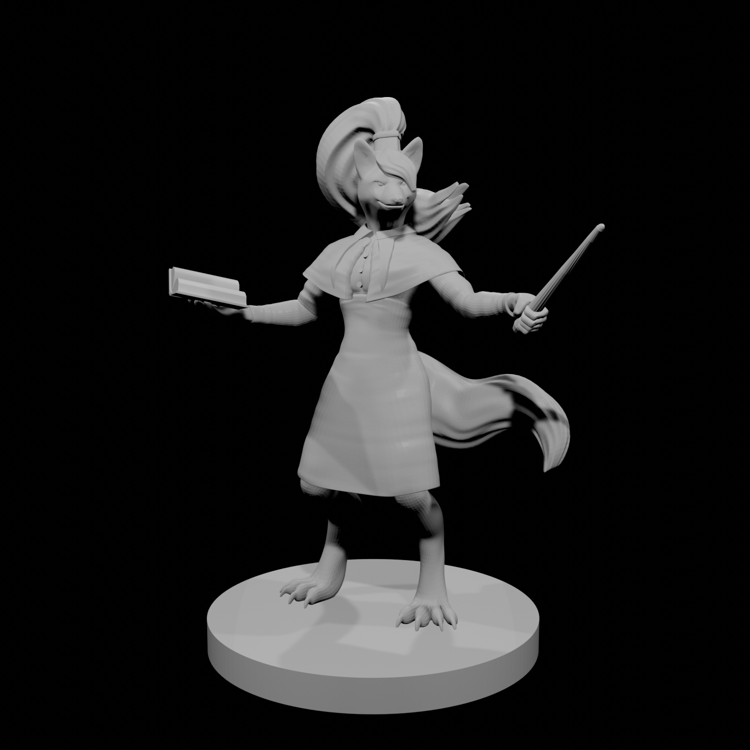 Kitsune Female Wizard