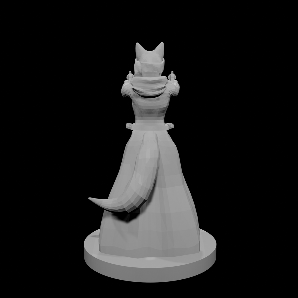 Kitsune Gunslinger two Pistols Female