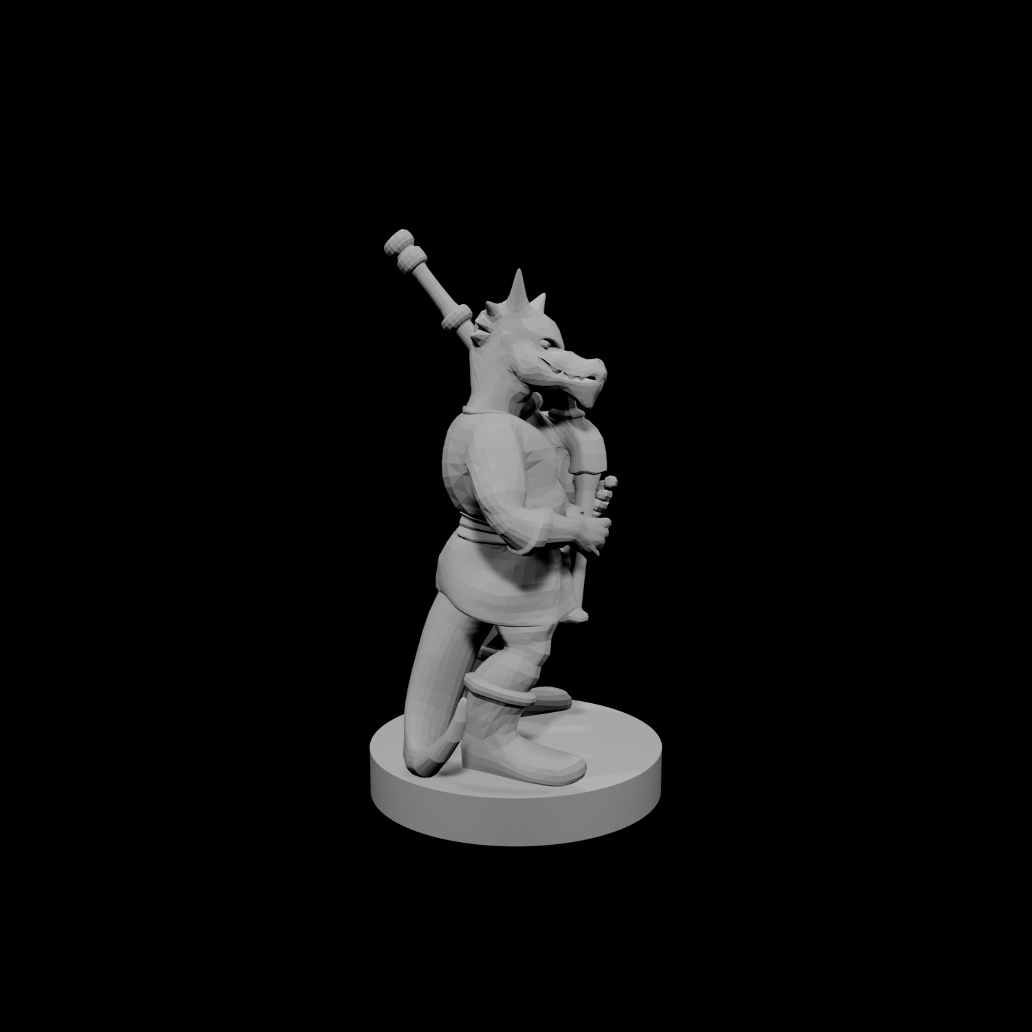Kobold Bard with Bagpipes