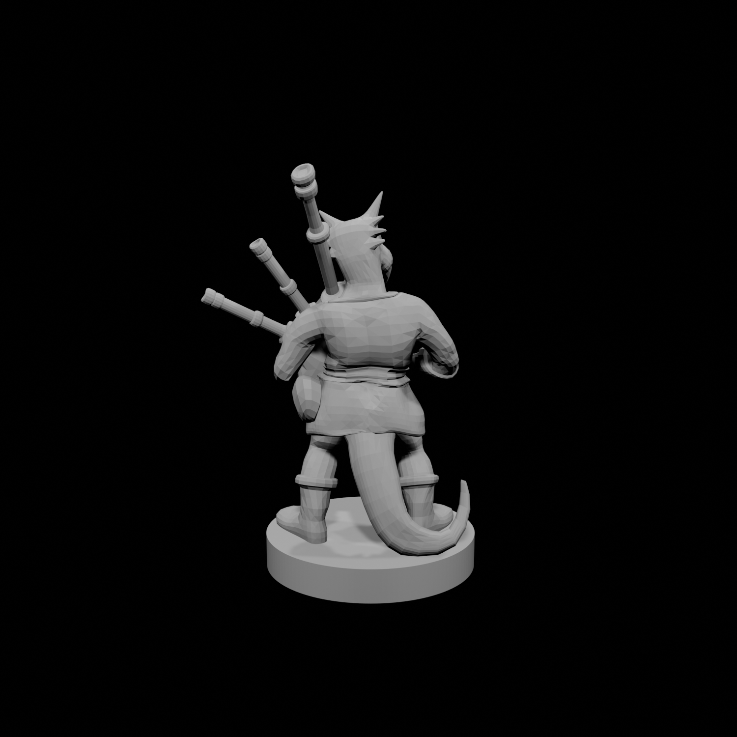 Kobold Bard with Bagpipes