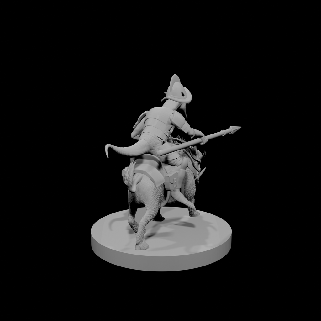 Kobold Paladin on Boar Mount