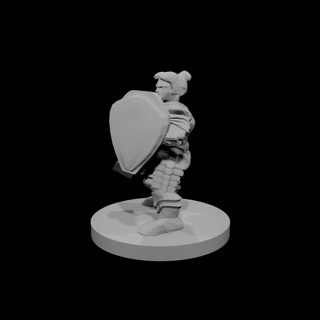 Lady Dwarf with beard