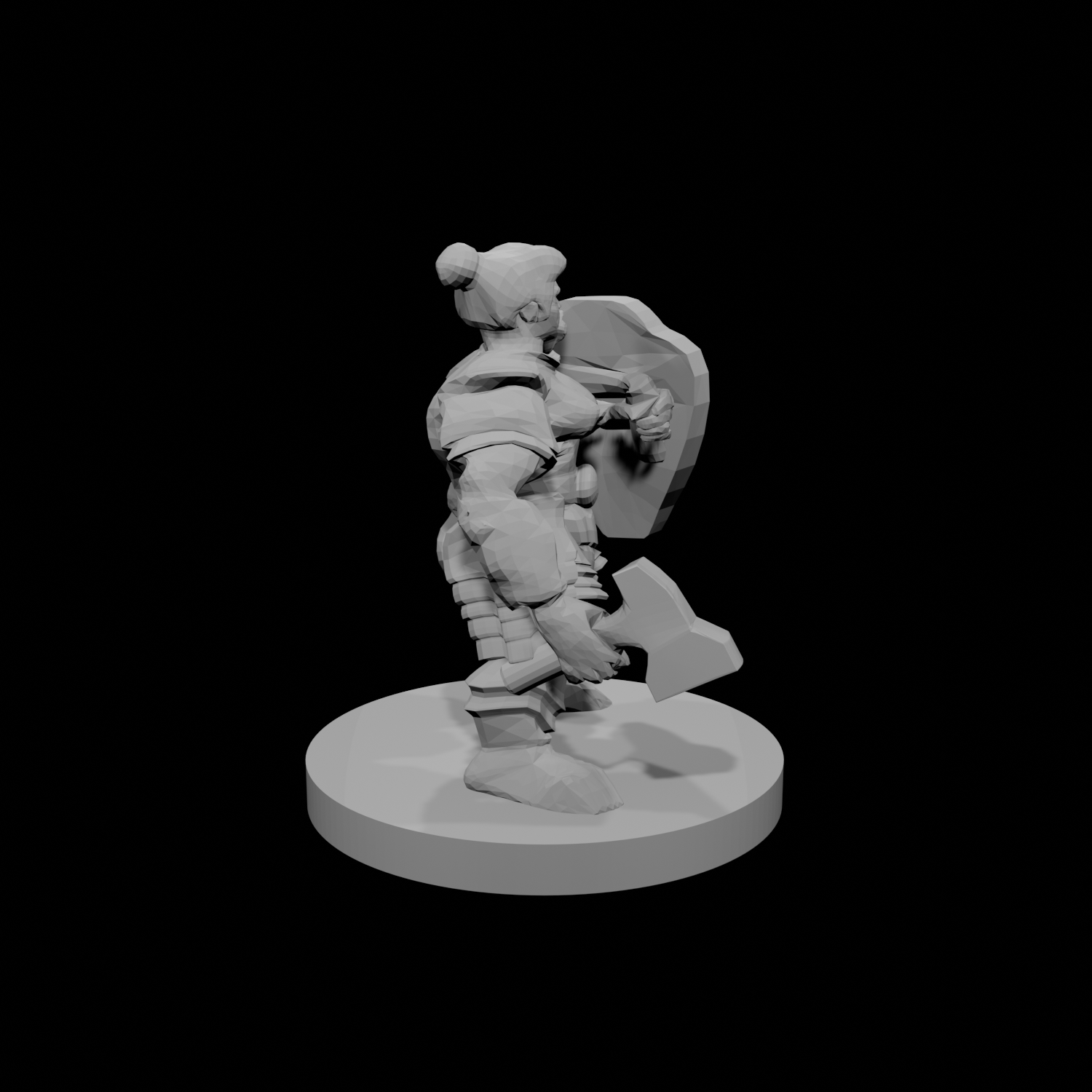 Lady Dwarf with beard