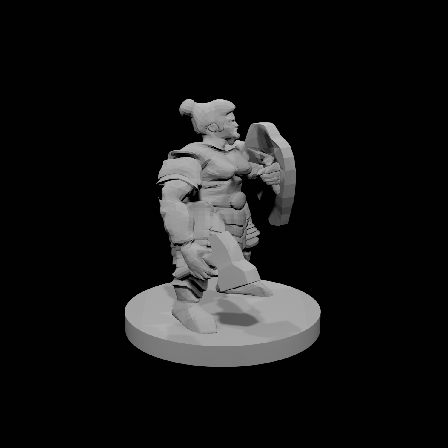 Lady Dwarf with beard