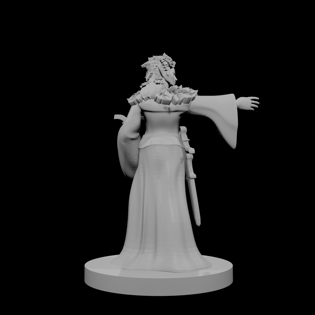Leafy Elf Female Wizard
