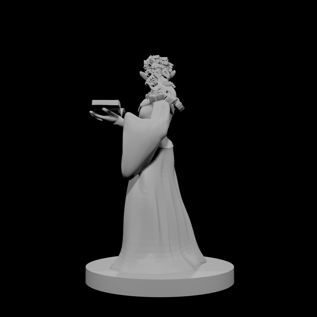 Leafy Elf Female Wizard