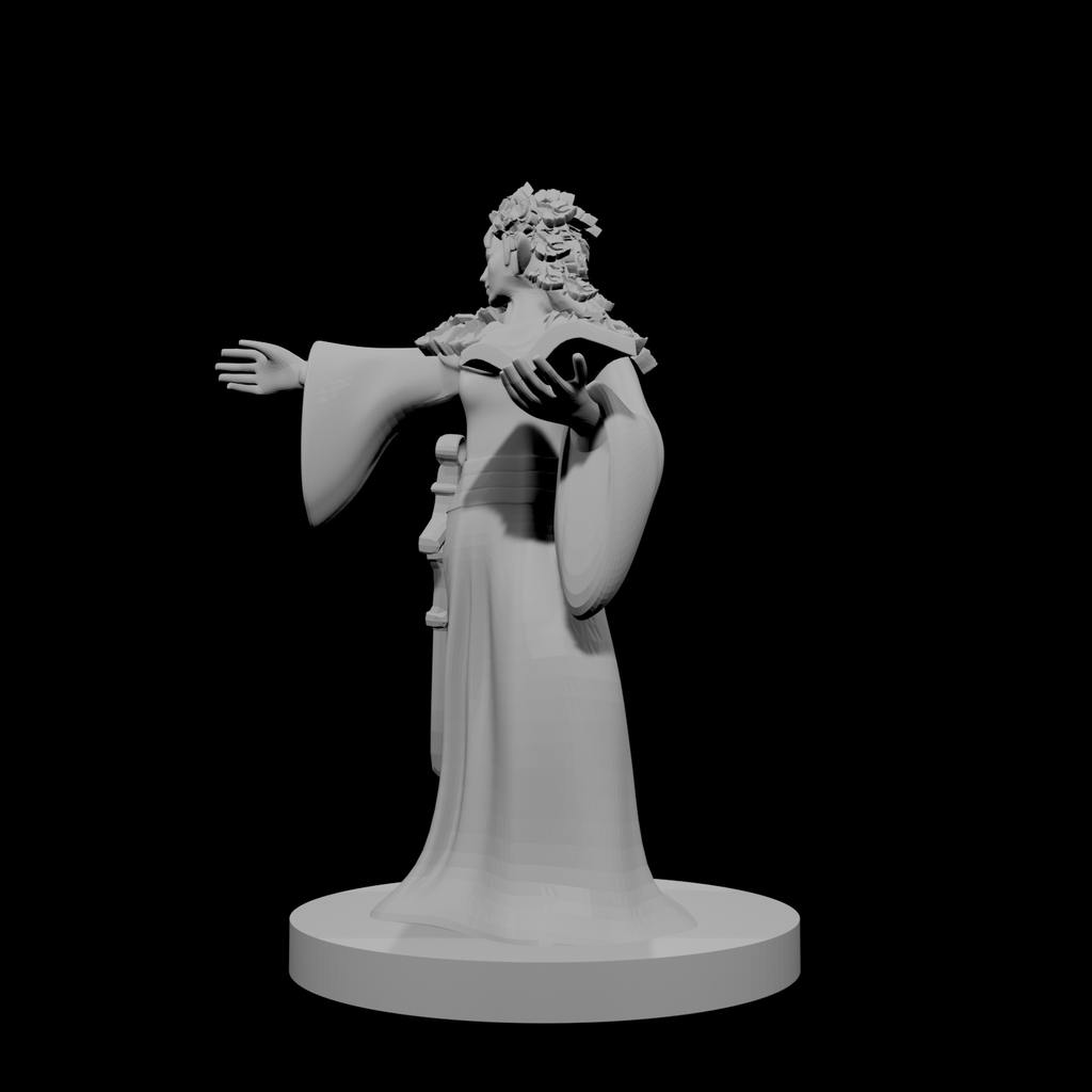 Leafy Elf Female Wizard
