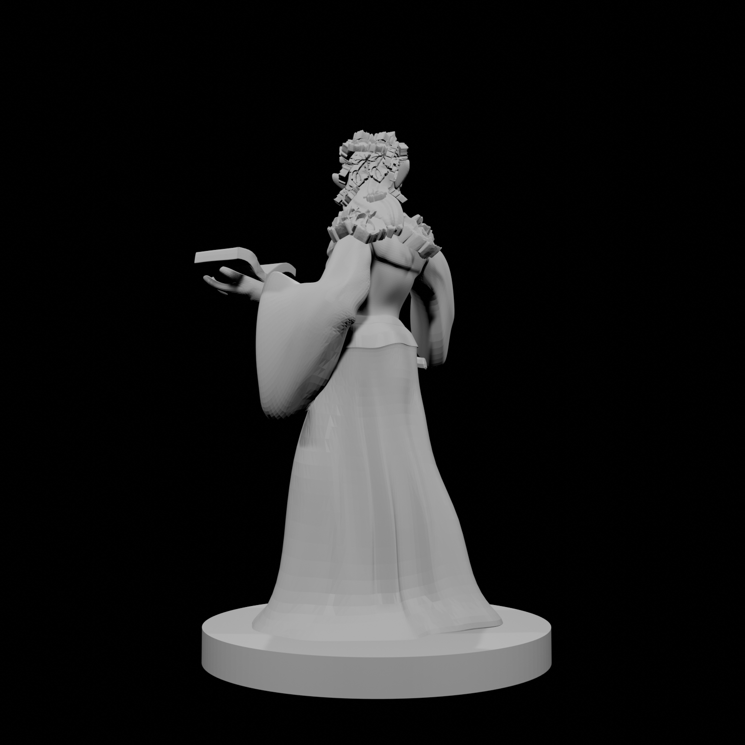 Leafy Elf Female Wizard