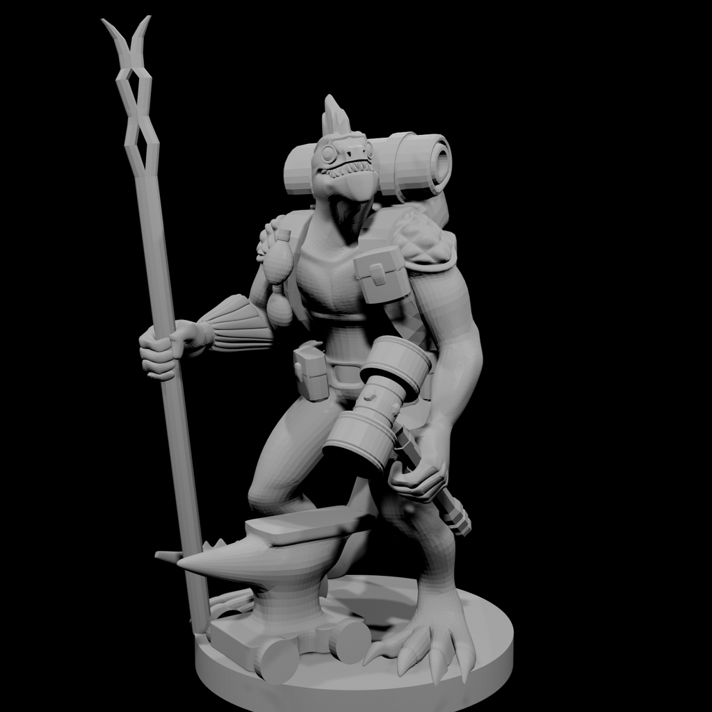 Lizardfolk Artificer