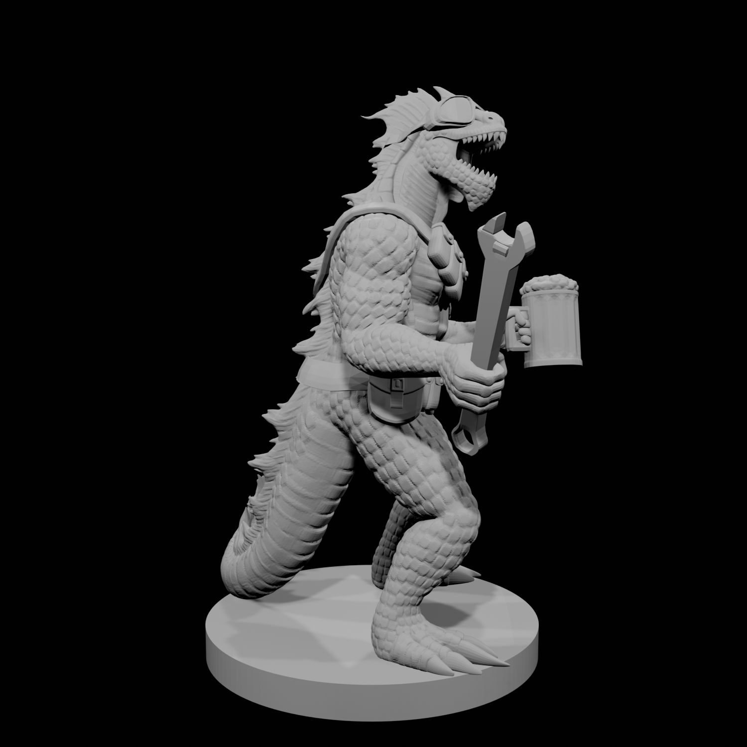 Lizardfolk Artificer 2