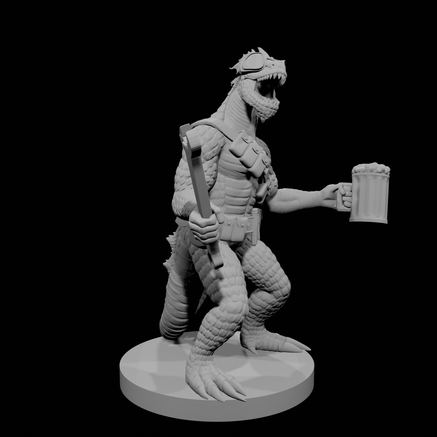 Lizardfolk Artificer 2